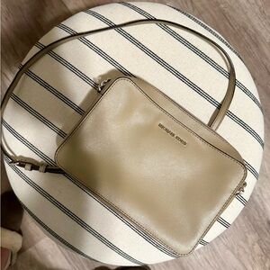 Michael Kors Beige Crossbody Bag